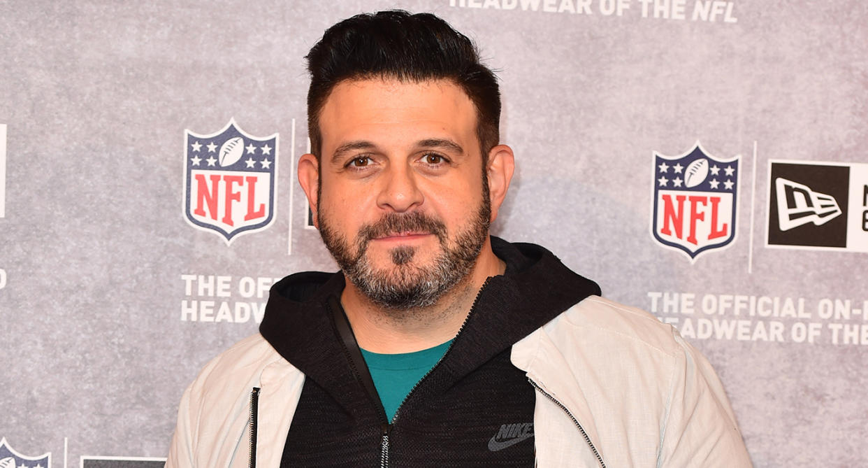 Adam Richman developed a deadly infection in his moustache. (PA)