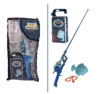 Lil Anglers Children’s Fishing Rods sold with Kid Casters No Tangle Combos