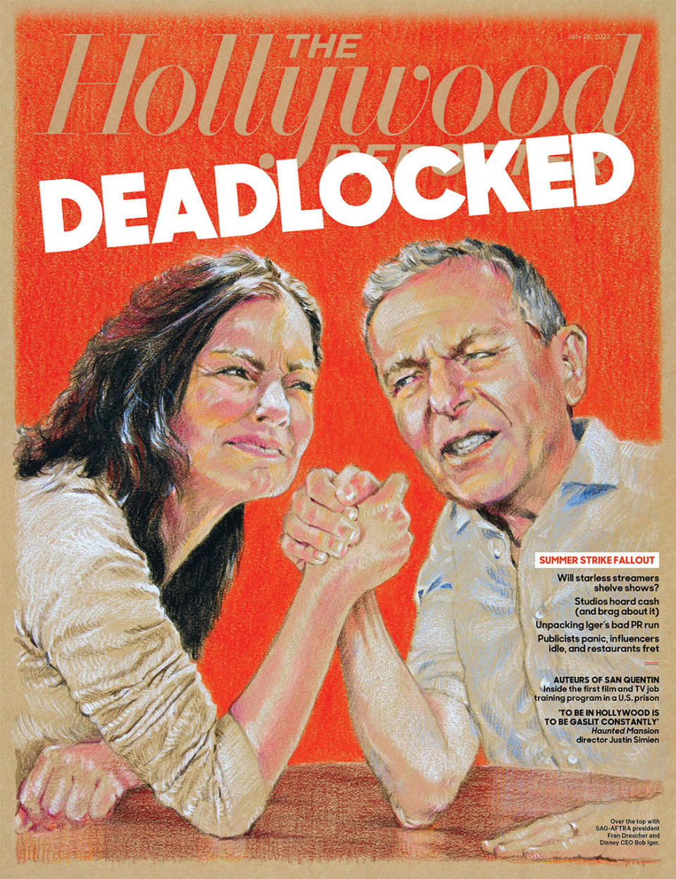 Print Issue 22 Deadlocked Illustration By Eric Yahnker