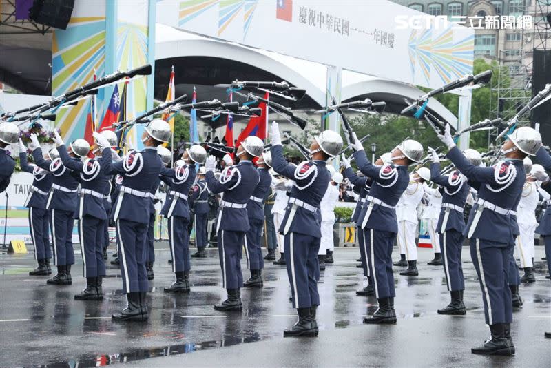 國慶大會表演（圖／記者邱榮吉攝影）