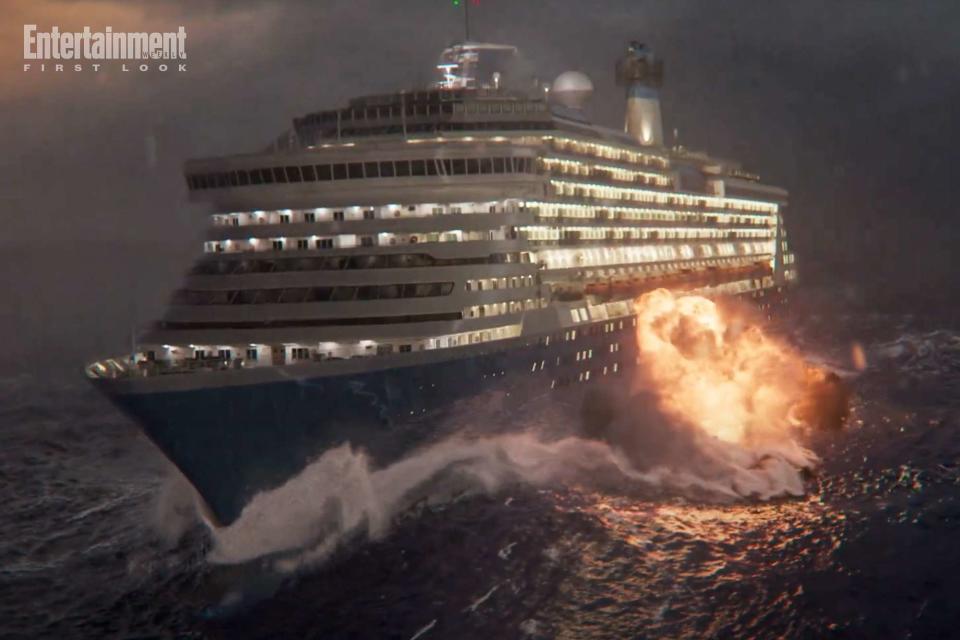 <p>ABC/ Youtube</p> A cruise ship goes down in exclusive first look at season 7 of the Fox-turned-ABC drama