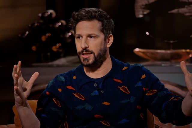 <p>Peacock</p> Andy Samberg on 'Hart to Heart'