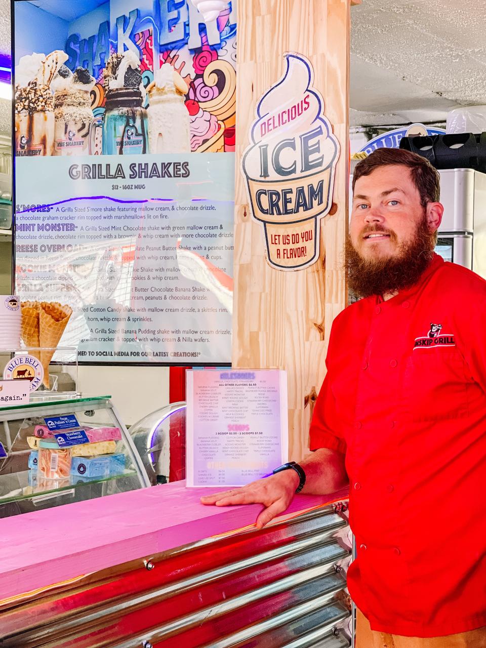 Justin Wiseman, owner of Inskip Grill at The Shakery in Fountain City.