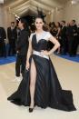 <p>For her first ever Met Gala, Dion went big in an Atelier Versace gown and headpiece. </p>