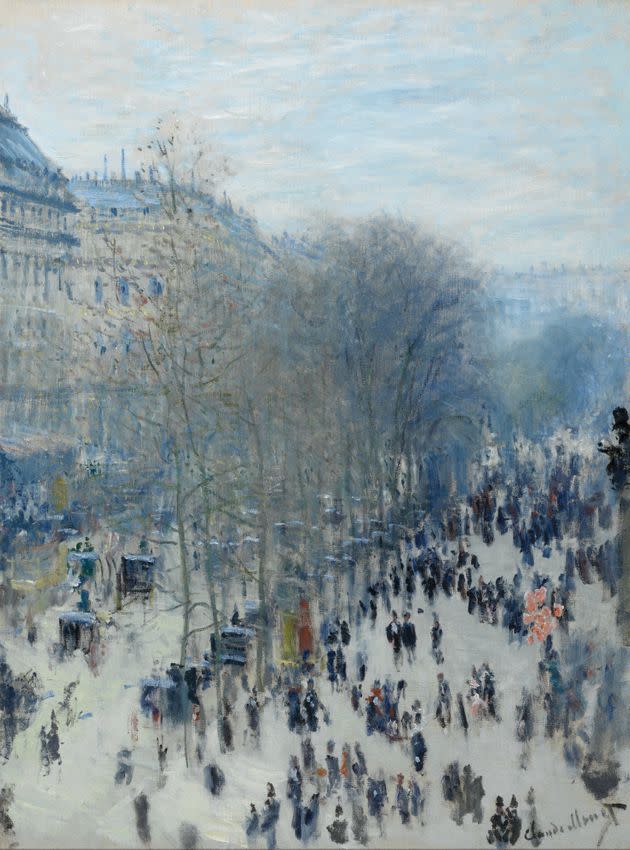 Boulevard des Capucines, 1873-4, Monet