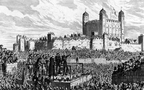 An execution on Tower Hill - Credit: GETTY