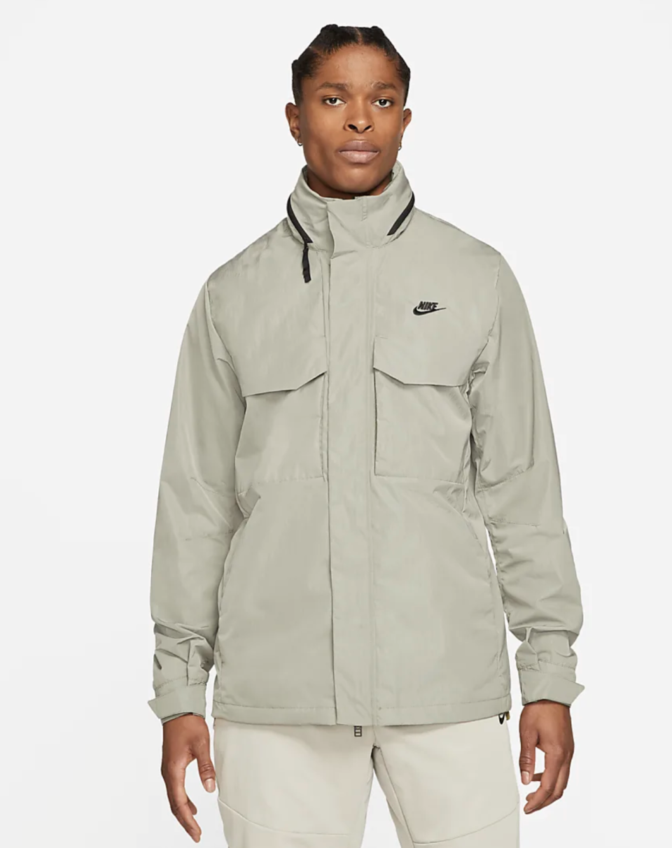 Nike Sportswear M65 Jacket in Light Army (Photo via Nike)