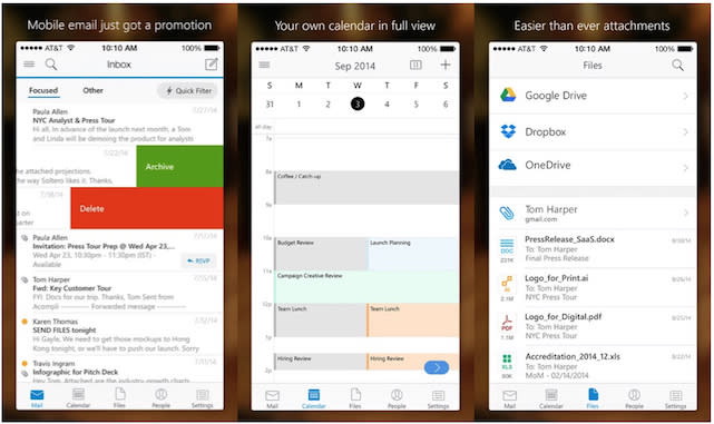 Microsoft Outlook for iOS