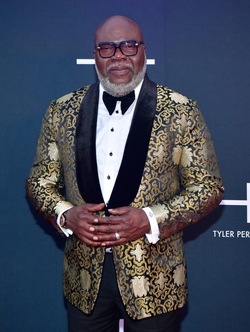 ATLANTA, GA - OCTOBER 05: T.D. Jakes attends Tyler Perry Studios Grand Opening Gala - Arrivals at Tyler Perry Studios on October 5, 2019 in Atlanta, Georgia