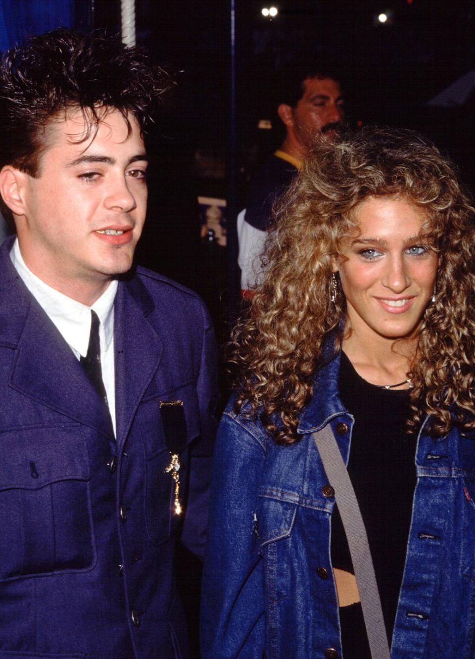 1983: Sarah Jessica Parker and Robert Downey Jr.