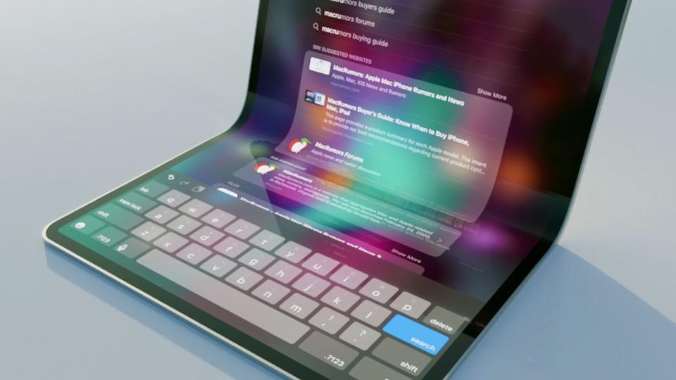 Foldable MacBook concept