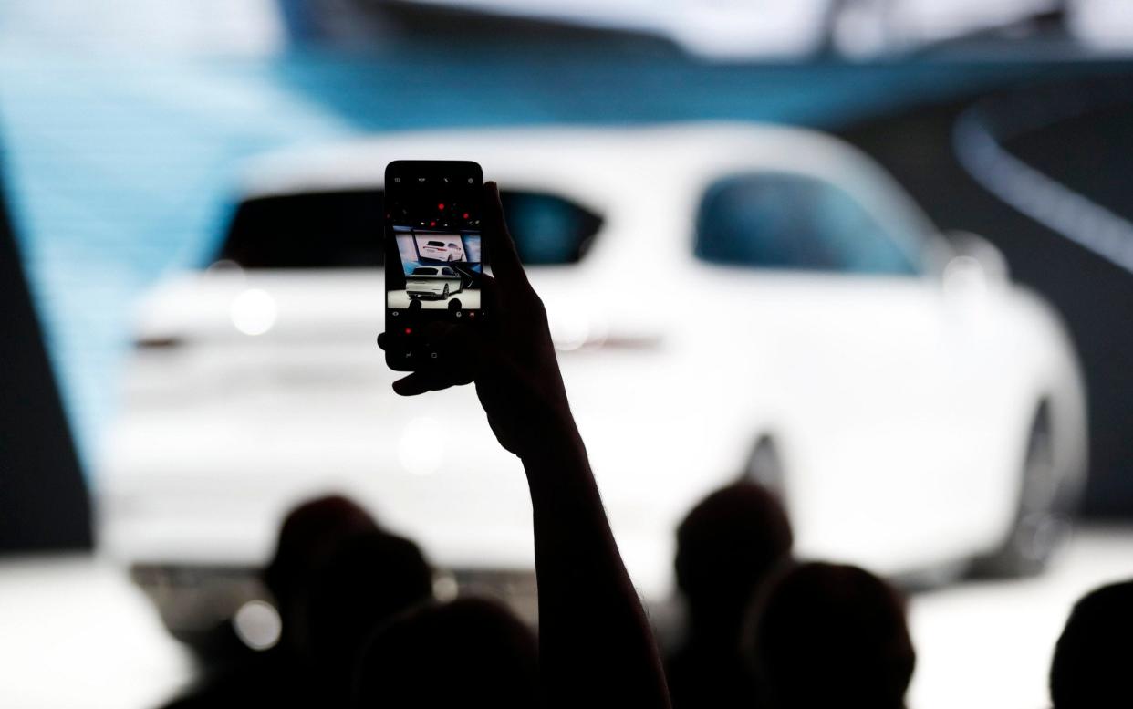 The Frankfurt Motor Show is the most important event for German manufacturers - the lifeblood of the country's economy - EPA