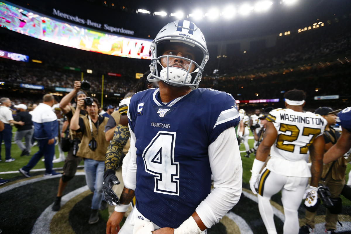 Yahoo Sports NFL on X: It's what I've done my whole life is betting on  myself. @ByKimberleyA talked to Dak Prescott about his future and  potential new contract with the Cowboys 