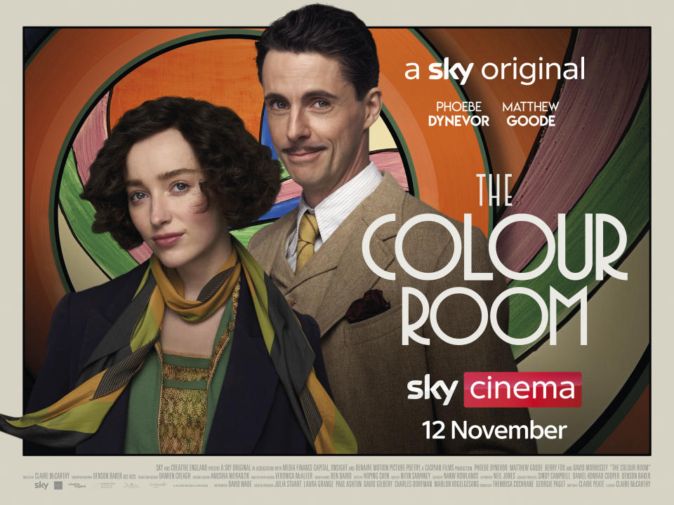 Phoebe Dynevor stars as Clarice Cliff in The Colour Room is a Sky Cinema Original. (Sky Cinema)