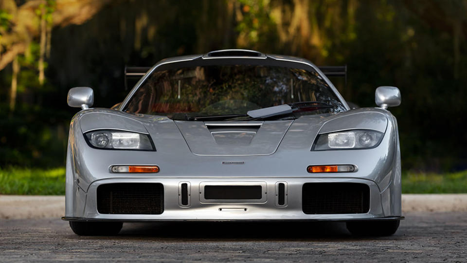This McLaren F1 features the internal headlamps from a BMW Z1 roadster - Credit: RM Sotheby's