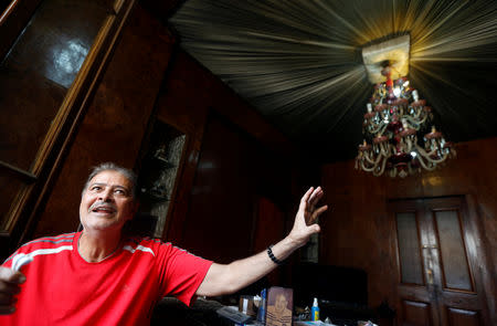 Hisham Abu al-Ela, a 55-year-old businessman, speaks with Reuters reporter at his house which hasn't been demolished yet, in the so-called "Maspero Triangle", in Cairo, Egypt, September 13, 2018. REUTERS/Amr Abdallah Dalsh