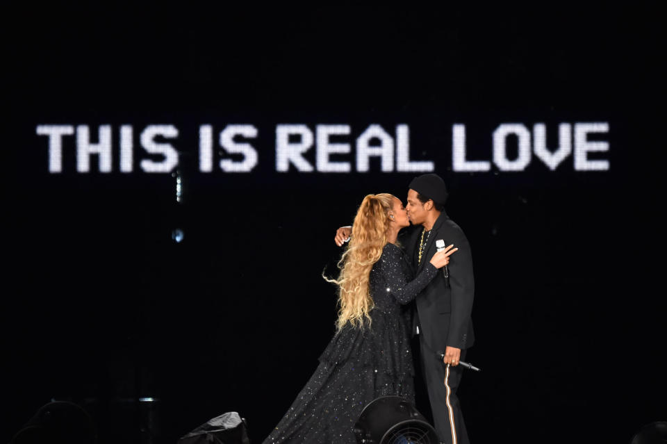 Beyonce did a Beyonce thing (along with her husband Jay-Z) over the weekend