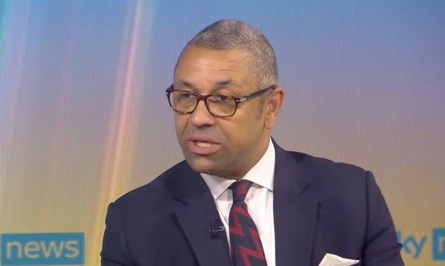 James Cleverly (Photo: Sky News)