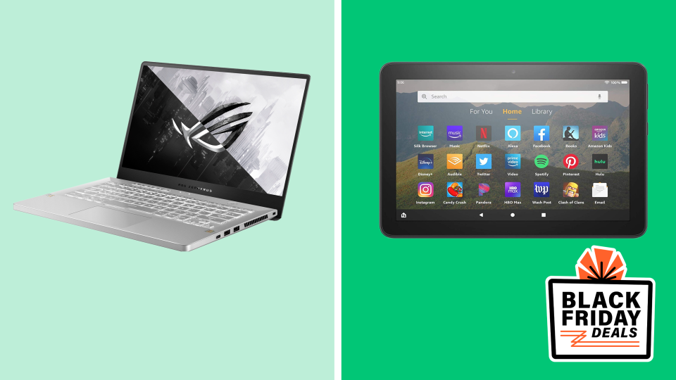 Update your tech with these Black Friday deals on laptops and tablets.