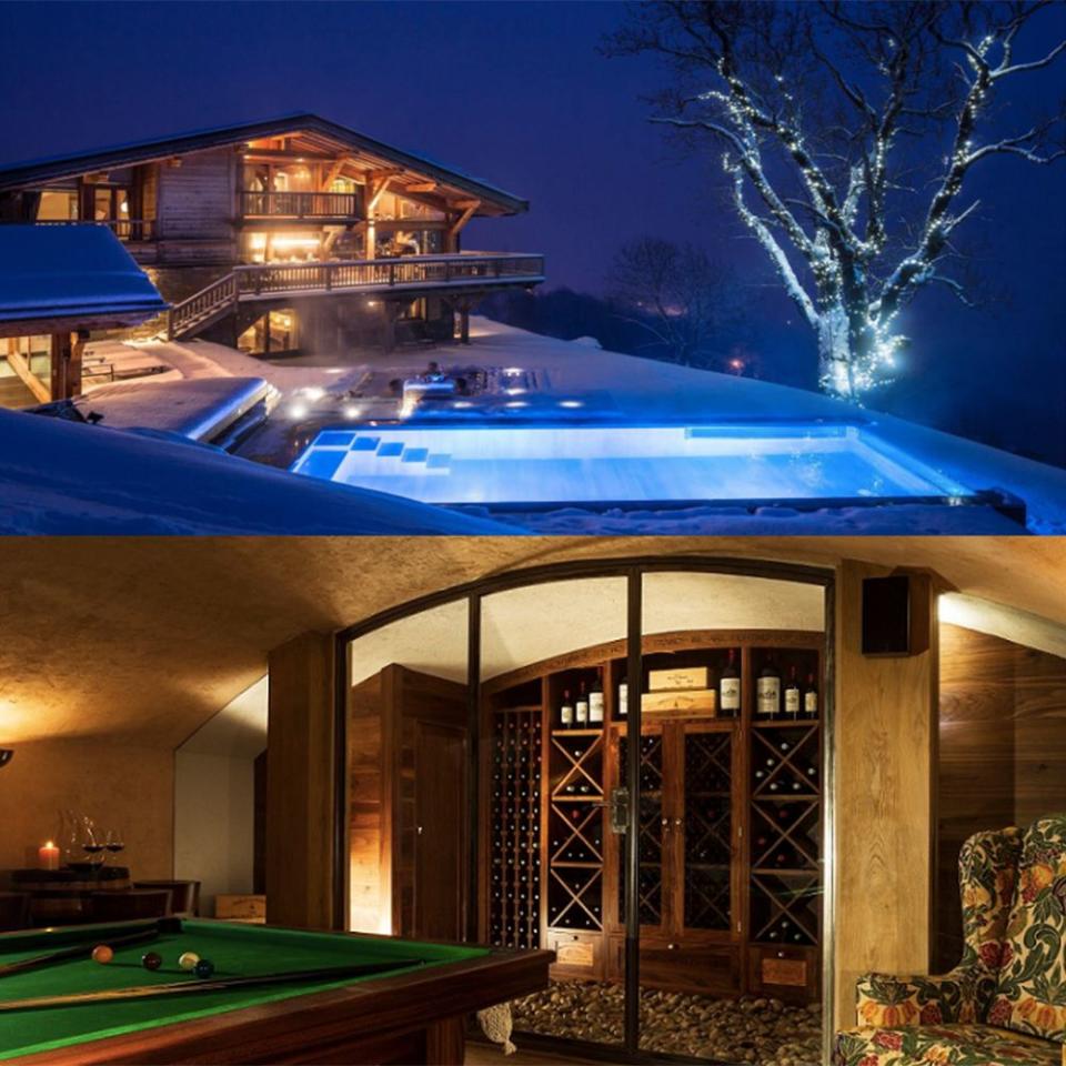 Luxury ski chalets