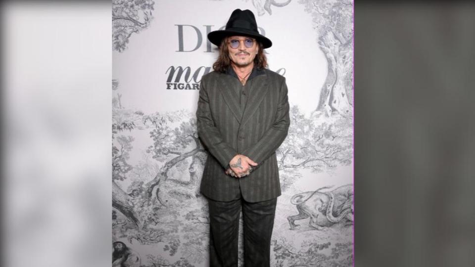 強尼戴普（Johnny Depp）。（圖 / 翻攝自@johnnydepp IG）