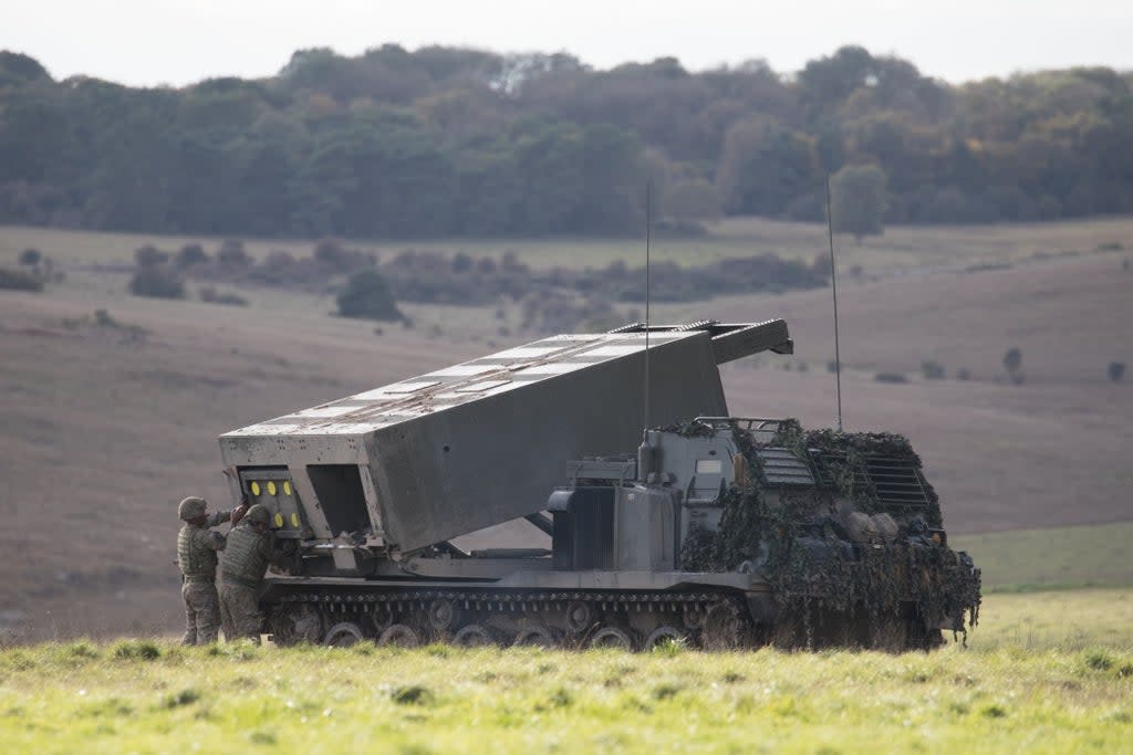 The soldier was pronounced dead on Salisbury Plain (PA)