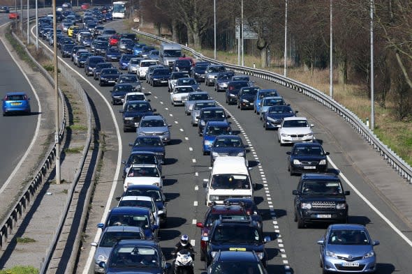 Pensioner drives 11 miles the wrong way down A23