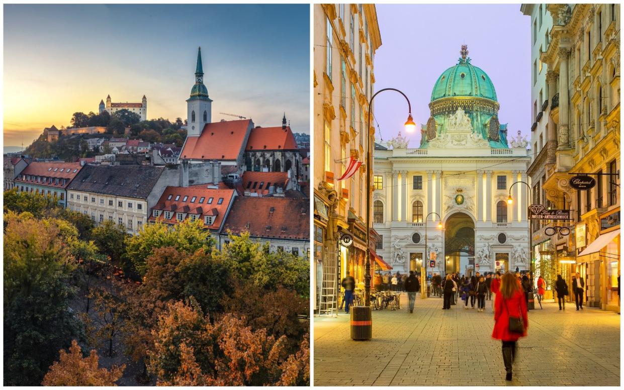 Bratislava and Vienna