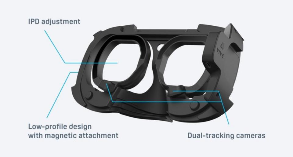 讓虛擬人像表現更真，HTC針對VIVE Focus 3推出表情偵測與眼部偵測套件