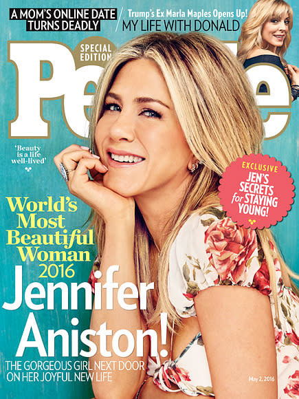 <p>Chosen for the second time to grace the cover of <i>People</i> magazine’s annual issue, the actress was “very flattered” upon hearing the news. “There was this sort of very excited, teenager-y kind of moment.” Not much has changed since 2004 (appearance-wise, that is — she did divorce, get remarried, and transition from TV darling to movie star). So how has she maintained her fresh look? “It’s funny — it’s a really quick transition from not a care and now, all of a sudden, we’ve got to really be mindful of what we put inside our bodies,” she said, “and how we sleep and take care of ourselves. You can get away with a lot in your 20s.” </p>