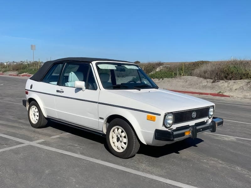 Photo: <a class="link " href="https://sandiego.craigslist.org/nsd/cto/d/encinitas-1983-vw-rabbit-convertible/7721862969.html" rel="nofollow noopener" target="_blank" data-ylk="slk:Craigslist;elm:context_link;itc:0;sec:content-canvas">Craigslist</a>