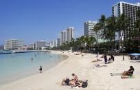 <p>No. 15: Waikiki<br>Location: Hawaii, U.S.<br>Tags: 1,939,768<br>(AP Photo/Caleb Jones, File) </p>