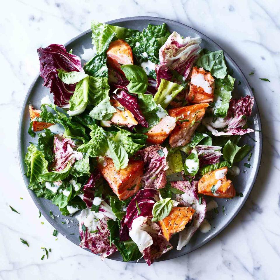 Salmon Caesar Salad