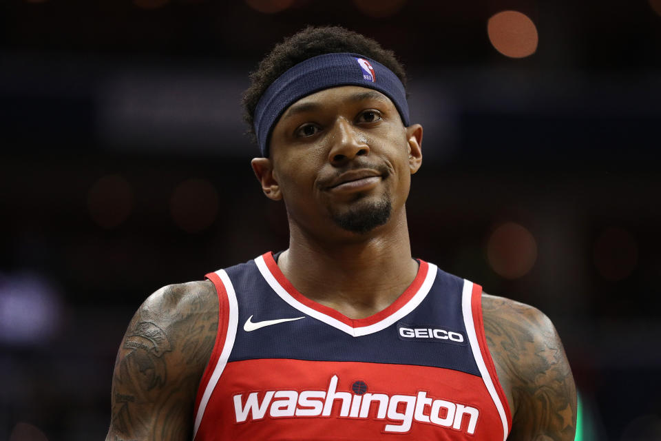 Wizards guard Bradley Beal has a decision coming on a contract extension. (Getty Images)