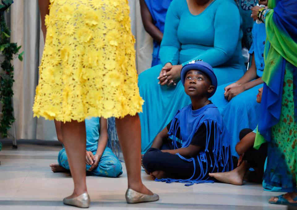 Michelle Obama at the National Gallery of Art