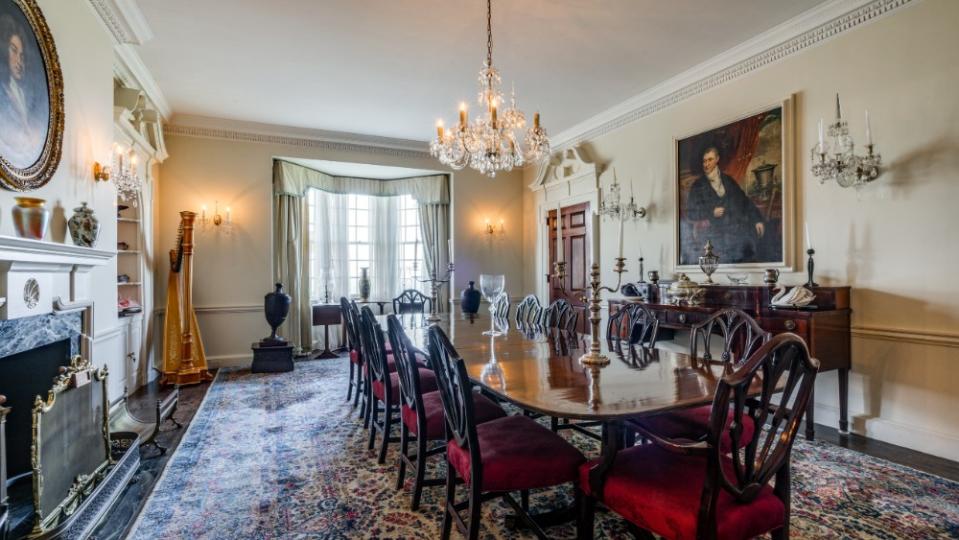 The dining room. - Credit: Douglas Elliman