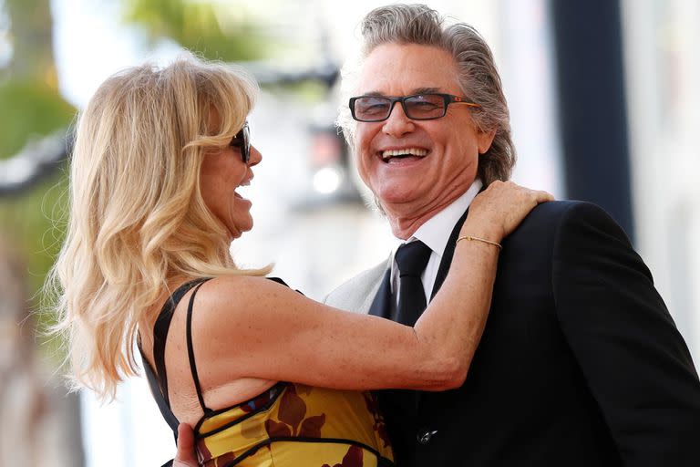 Goldie Hawn y Kurt Russell están juntos hace 40 años y siempre se dejan ver muy enamorados