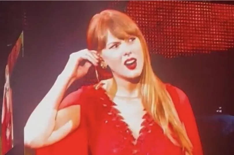 Taylor was visibly stunned by Cardiff's crowd