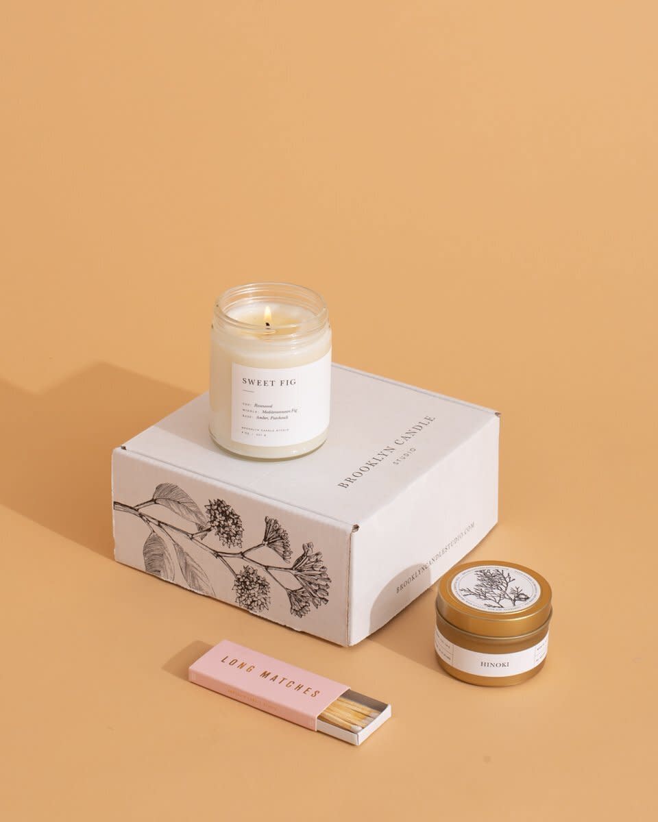 Sometimes, you've got to switch things up. Let them try out new scents with a candle of the month subscription that'll send them a full-sized seasonal candle, travel candle and matchbox. It's perfect for your mom or partner who loves candles. <a href="https://fave.co/3ksId1F" target="_blank" rel="noopener noreferrer">Check out subscriptions at Brooklyn Candle Studio</a>.