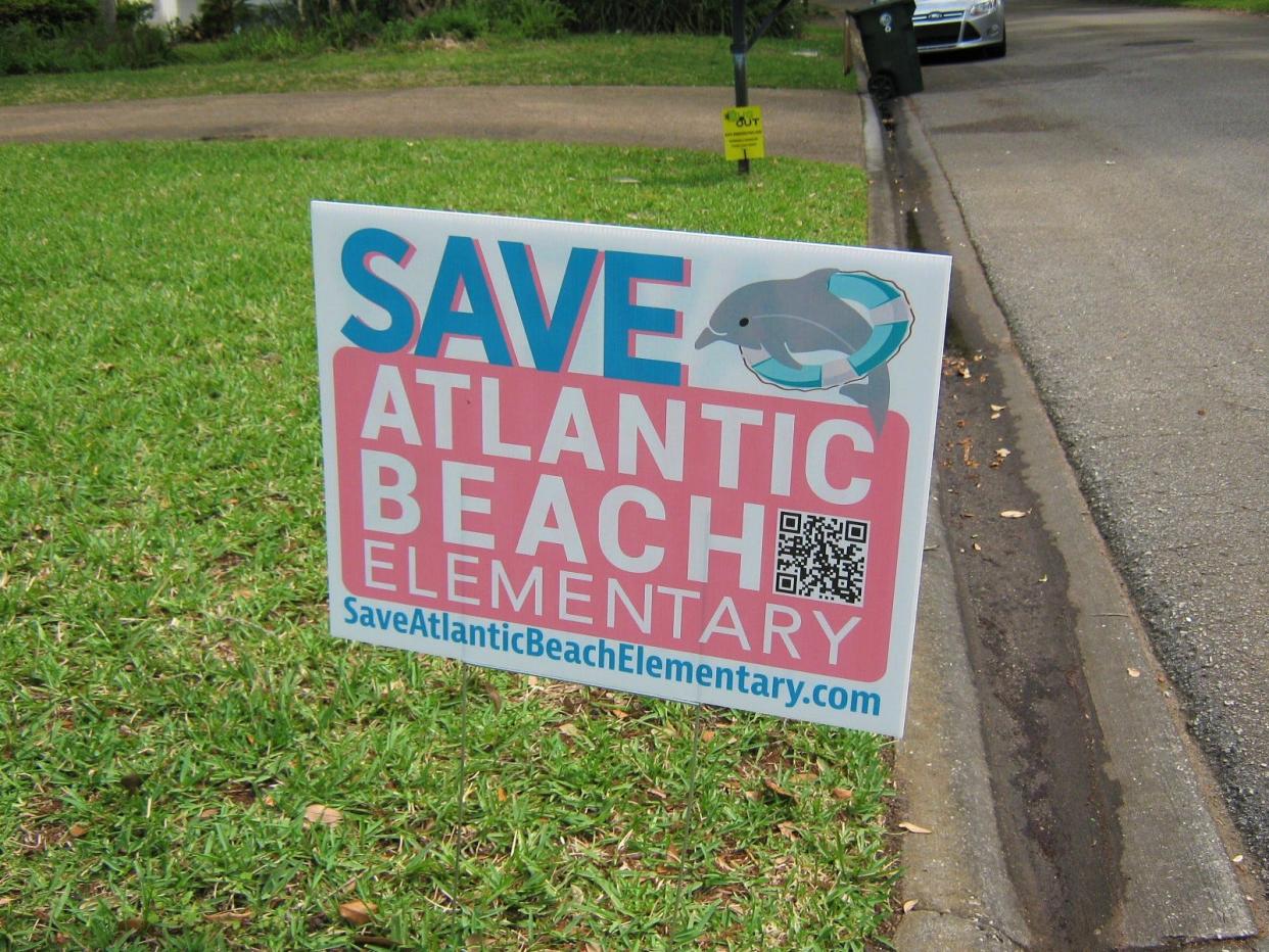 Residents of Atlantic Beach are rallying to save Atlantic Beach Elementary School, one of several Duval County schools eyed for closure due to rising building costs.