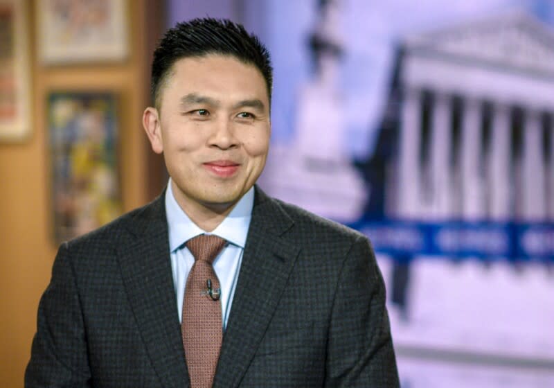 Lanhee Chen, Research Fellow, Hoover Institution during an appearance on 'Meet the Press' in Washington, D.C., Sunday, January 26, 2020. (Photo by: William B. Plowman/NBC)