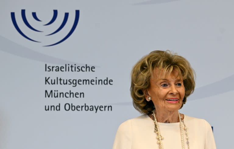 Die Präsidentin der Israelitischen Kultusgemeinde München und Oberbayern, Charlotte Knobloch, wird für ihr Lebenswerk mit dem bayerischen Verfassungsorden ausgezeichnet. (Christof STACHE)