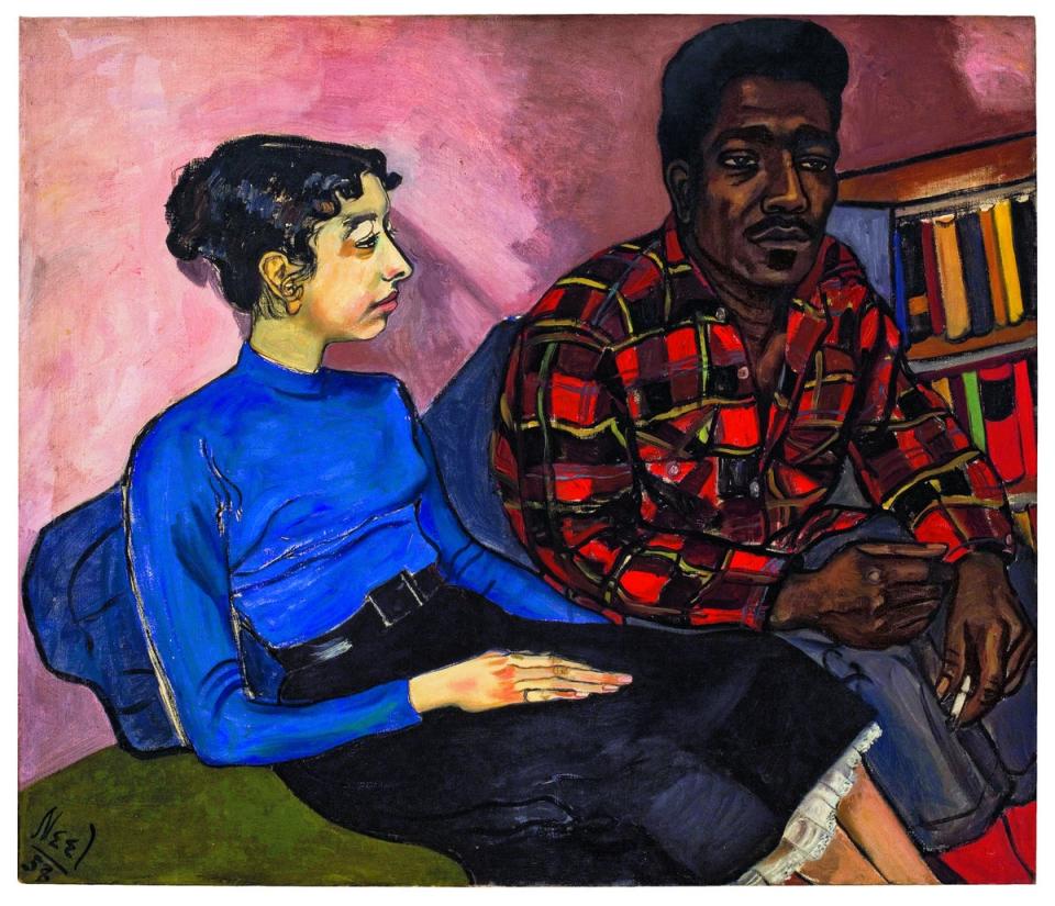 Rita and Hubert, 1954 (The Estate of Alice Neel)