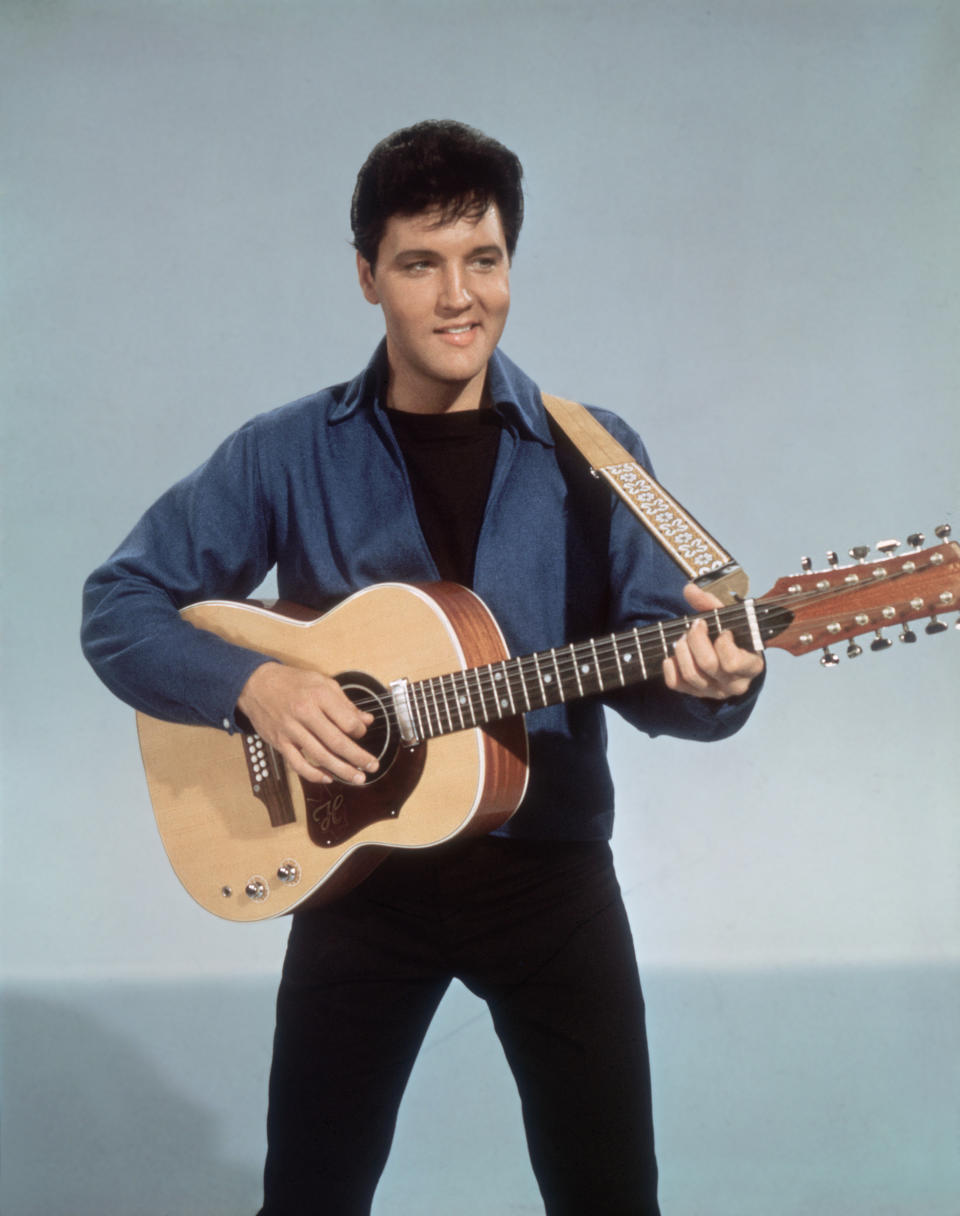 Elvis Presley  (Photo by Hulton Archive/Sunset Boulevard/Corbis via Getty Images)