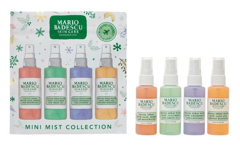 Mario Badescu Mini Mist Collection. Image via Nordstrom.