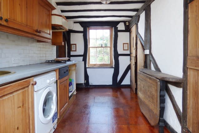 The kitchen of the Littlehampton house