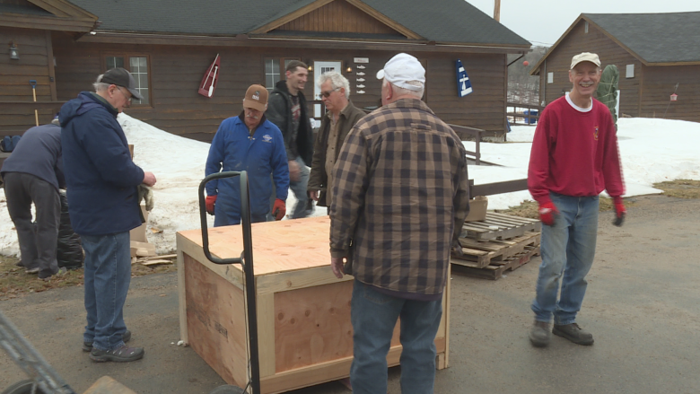 Tractor-trailer load of fishing history makes Doaktown museum giddy