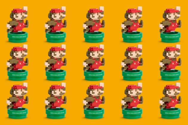 Nintendo Leaks An 8 Bit Mario Amiibo Ahead Of Engadget