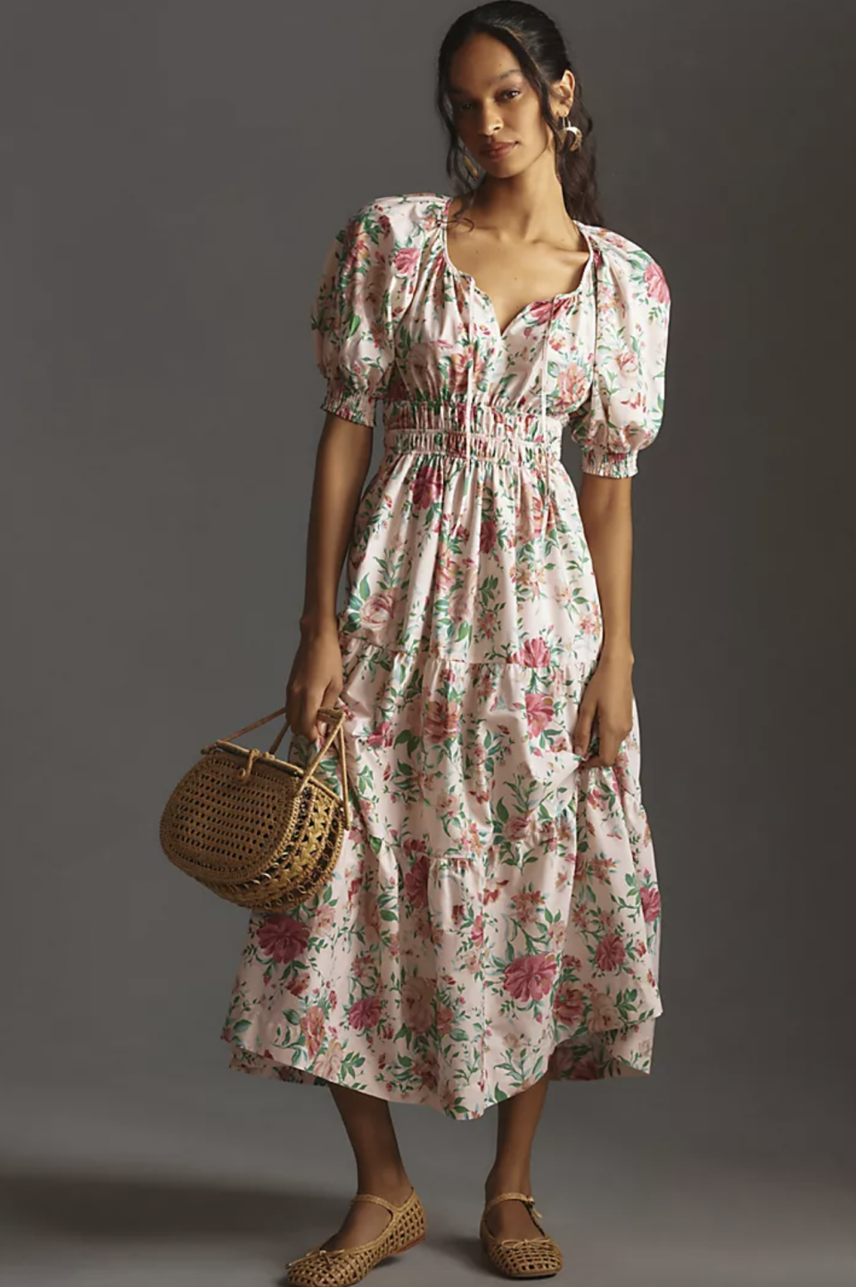 <p><a href="https://go.redirectingat.com?id=74968X1596630&url=https%3A%2F%2Fwww.anthropologie.com%2Fshop%2Fhybrid%2Fthe-somerset-puff-sleeve-maxi-dress%3Fcolor%3D015%26inventoryCountry%3DUS%26countryCode%3DUS%26device%3Dc%26network%3Dx%26gad_source%3D1%26gclid%3DCj0KCQjw2PSvBhDjARIsAKc2cgO3B8Hmr2FtsbzXV7KBT7cru1e9JfhQ8rl0XQ8o4qNS5NcXizioRPEaAgi2EALw_wcB%26gclsrc%3Daw.ds%26cm_mmc%3Drakuten-_-affiliates-_-Hearst%2BMagazines-_-1%26ranMID%3D39789%26ranEAID%3DSyrN4SGJMyU%26ranSiteID%3DSyrN4SGJMyU-8NiyLKq_yHLX1kmhOL9GfQ%26type%3DSTANDARD%26quantity%3D1&sref=https%3A%2F%2Fwww.thepioneerwoman.com%2Ffashion-style%2Fa60458278%2Fbaby-shower-outfit-inspiration%2F" rel="nofollow noopener" target="_blank" data-ylk="slk:Shop Now;elm:context_link;itc:0;sec:content-canvas" class="link ">Shop Now</a></p><p>Anthropologie The Somerset Puff-Sleeve Maxi Dress</p><p>anthropologie.com</p><p>$168.00</p>