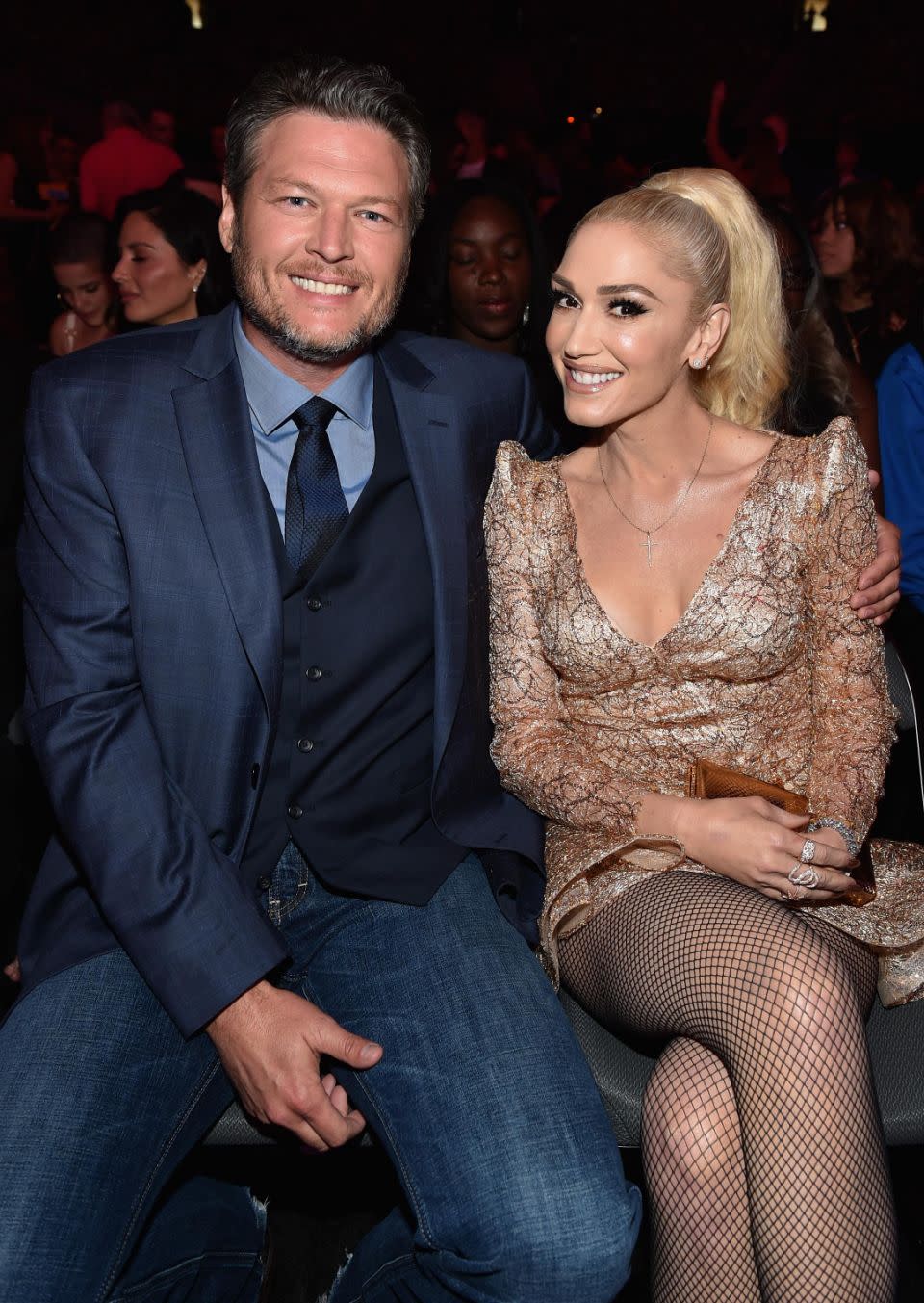 The rumour mill has also been going around Blake Shelton and Gwen Stefani. Photo: Getty